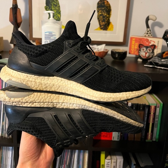 Adidas ultraboost black men’s size 11 - Picture 3 of 6